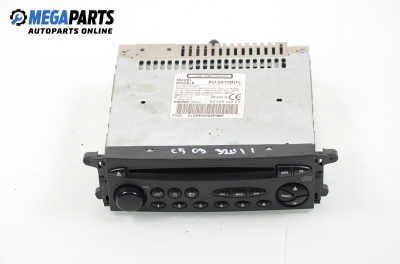 CD player for Citroen C5 2.0 HDi, 109 hp, station wagon, 2003