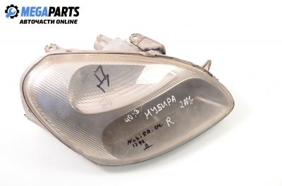 Headlight for Daewoo Nubira 1.6 16V, 106 hp, station wagon, 2004, position: right