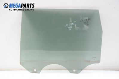 Window for Porsche Cayenne 4.5 S, 340 hp automatic, 2003, position: rear - left
