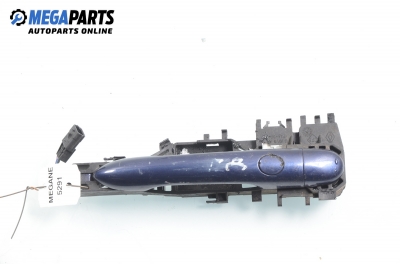 Mâner exterior pentru Renault Megane II 1.5 dCi, 86 cp, hatchback, 5 uși, 2005, poziție: dreaptă - fața