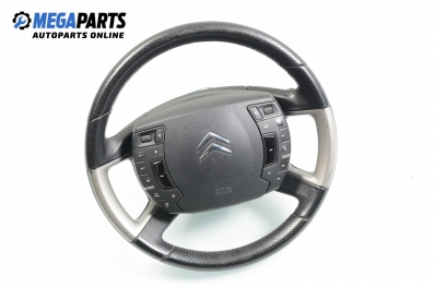 Multi functional steering wheel for Citroen C5 1.6 HDi, 109 hp, sedan, 2010