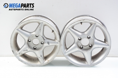 Alloy wheels for Audi 90 (B3) (1987-1991) 15 inches, width 7 (The price is for two pieces)