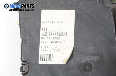 Comfort module for Renault Megane 1.6 16V, 113 hp, hatchback, 3 doors, 2003 № 8200305576
