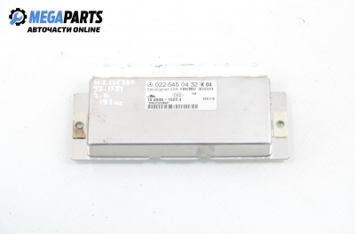 Module for Mercedes-Benz SLK R170 2.0 Kompressor, 192 hp, cabrio, 1997 № A 022 545 04 32