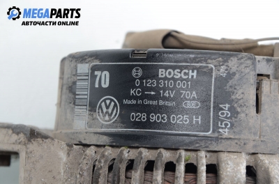 Gerenator for Volkswagen Golf III 1.4, 55 hp, hecktür, 1995 № Bosch 0 123 310 001