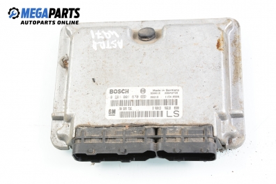 ECU for Opel Astra G 1.7 TD, 68 hp, truck, 1999 № Bosch 0 281 001 670