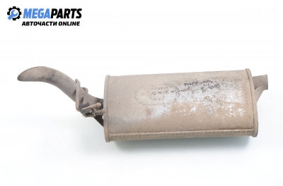 Muffler for Fiat Punto 1.1, 54 hp, 1995, position: rear