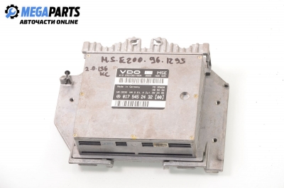 ECU for Mercedes-Benz E-Class 210 (W/S) 2.0, 136 hp, sedan automatic, 1996 № A 017 545 24 32