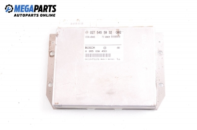 Modul ESP+BAS pentru Mercedes-Benz CLK-Class 208 (C/A) 3.2, 218 cp, coupe automat, 1999 № Bosch 0 265 109 450