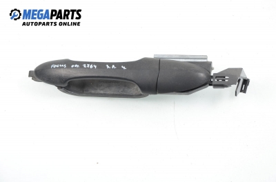 Outer handle for Ford Focus 1.8 16V, 115 hp, hatchback, 5 doors, 2000, position: rear - left