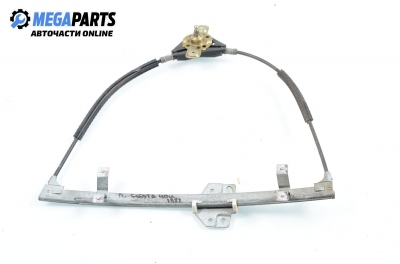 Macara geam cu acționare manuală pentru Ford Fiesta III 1.1, 55 cp, 3 uși, 1990, poziție: stânga