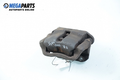 Caliper for Renault Clio II 1.6 16V, 107 hp, 3 doors, 1999, position: front - right Lucas