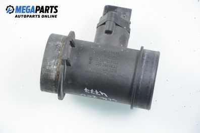 Air mass flow meter for Mercedes-Benz SLK-Class R170 2.0 Kompressor, 192 hp, cabrio, 2000 № Bosch 0 280 217 114