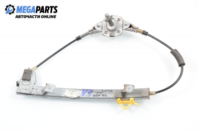 Macara geam cu acționare manuală pentru Alfa Romeo 156 1.9 JTD, 115 cp, sedan, 2002, poziție: stânga - spate