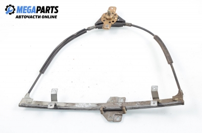 Macara geam cu acționare manuală pentru Ford Fiesta III 1.1, 55 cp, 3 uși, 1990, poziție: stânga