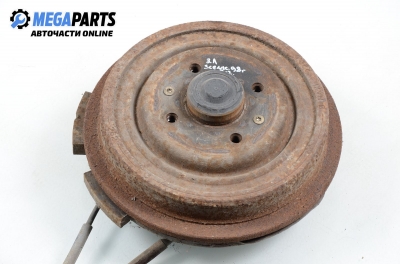 Butuc cu bielă și tambur pentru Renault Megane Scenic 1.6, 90 cp, 1998, poziție: stânga - spate