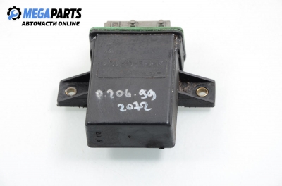 Radiator fan relay for Peugeot 206 1.9 D, 69 hp, 3 doors, 1999 № 9631577780