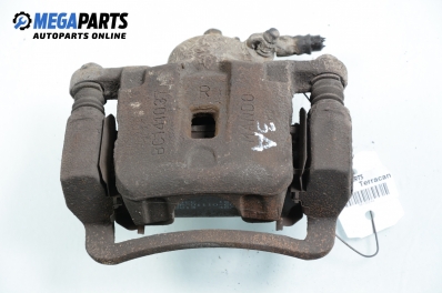 Caliper for Hyundai Terracan 2.9 CRDi 4WD, 150 hp, 2003, position: rear - right