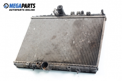 Water radiator for Peugeot 607 2.2 HDI, 133 hp automatic, 2001