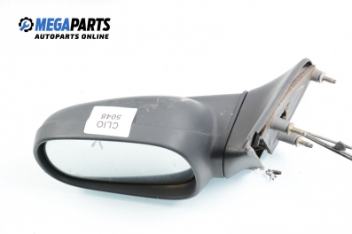 Mirror for Renault Clio I 1.2, 54 hp, 3 doors, 1995, position: left