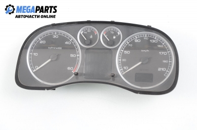 Instrument cluster for Peugeot 307 2.0 HDI, 90 hp, hatchback, 5 doors, 2002 № 21655303-8 X5