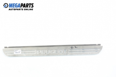 Door sill scuff for Peugeot 407 2.0 HDi, 136 hp, sedan, 2006, position: front - left