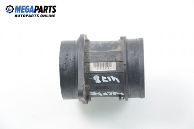 Air mass flow meter for Renault Megane 1.9 dTi, 98 hp, hatchback, 5 doors, 1999 № 7700105010 B