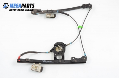 Macara geam cu acționare manuală pentru Volkswagen Golf III 1.9 TD, 75 cp, combi, 1993, poziție: stânga - fața
