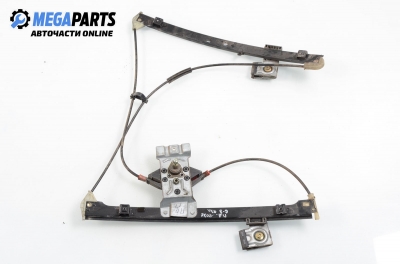 Macara geam cu acționare manuală pentru Volkswagen Golf III 1.9 TD, 75 cp, combi, 1993, poziție: dreaptă - fața