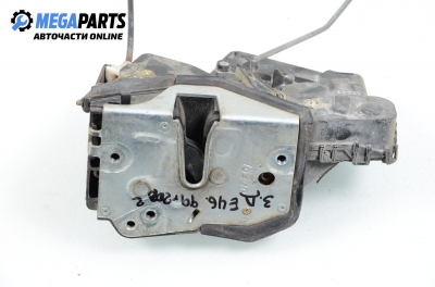 Încuietoare for BMW 3 (E46) 2.0 D, 136 hp, sedan, 1999, position: dreaptă - spate