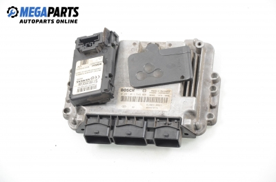 ECU incl. card and reader for Renault Scenic II 1.9 dCi, 120 hp, 2004 № Bosch 0 281 011 549