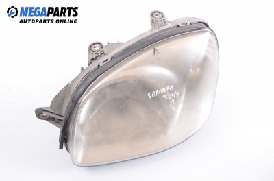 Headlight for Hyundai Santa Fe 2.4 4x4, 136 hp, 2003, position: left