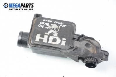 Air duct for Peugeot 206 1.4 HDi, 69 hp, 2003