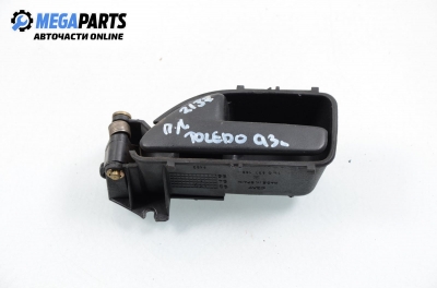 Inner handle for Seat Toledo 1.6, 71 hp, hatchback, 5 doors, 1993, position: front - left