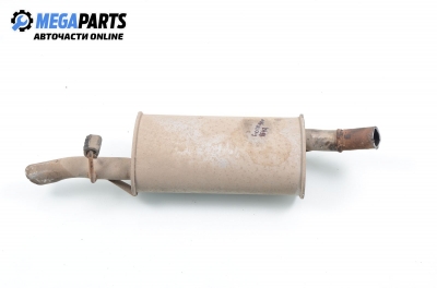 Hinterer schalldämpfer for Ford Fiesta III (1989-1997) 1.1, hecktür