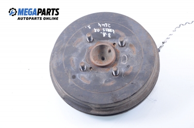 Knuckle hub for Toyota Yaris 1.3 16V, 86 hp, hatchback, 2002, position: rear - right