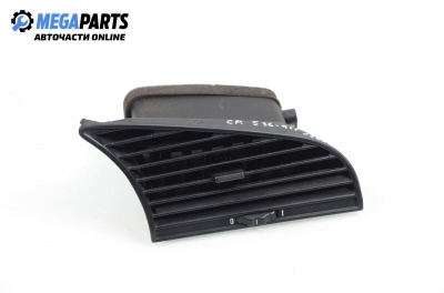 AC heat air vent for BMW 3 (E36) 1.8, 113 hp, sedan, 5 doors automatic, 1991, position: medium