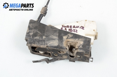 Schloss for Volkswagen Sharan 1.9 TDI, 115 hp, 2002, position: links, vorderseite