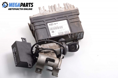 ECU mit zündschlüssel und wegfahrsperre for Volkswagen Polo (6N/6N2) 1.6, 75 hp, 1995 № Magneti Marelli 61600.355.00