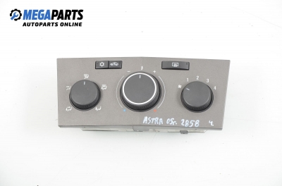 Air conditioning panel for Opel Astra H 1.4, 90 hp, hatchback, 5 doors, 2005
