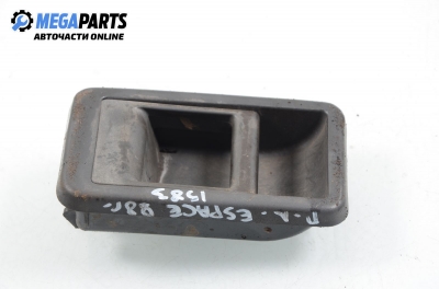 Inner handle for Renault Espace 2.2 4x4, 108 hp, 1988, position: front - left