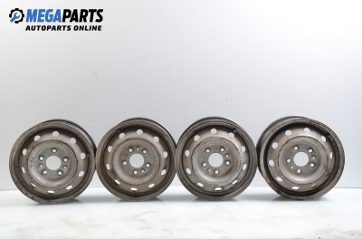Steel wheels for Citroen Jumper (1994-2002) 16 inches, width 6 (The price is for the set)