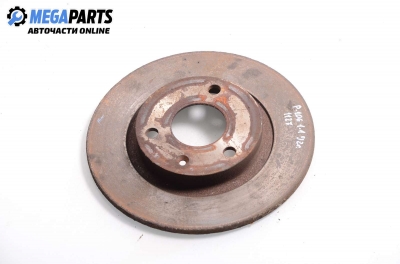 Brake disc for Peugeot 106 (1991-1996) 1.1, position: front