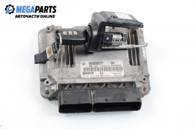 ECU mit zündschlüssel für Chevrolet Captiva 2.0 VCDi 4WD, 150 hp automatik, 2008 № Bosch 0 281 014 296