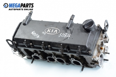 Engine head for Kia Rio 1.3, 75 hp, station wagon, 2001