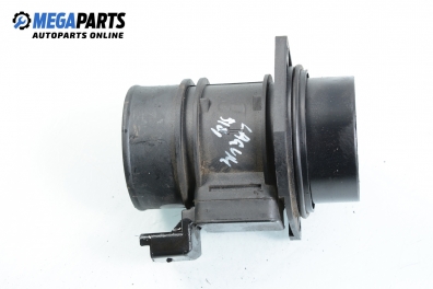 Air mass flow meter for Renault Laguna II (X74) 1.9 dCi, 120 hp, station wagon, 2002 № Siemens 5WK9 609