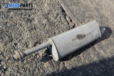 Muffler for Ford Transit 2.5 DI, 70 hp, passenger, 1992