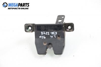 Trunk lock for BMW 3 (E36) 1.8 is, 140 hp, coupe, 1992