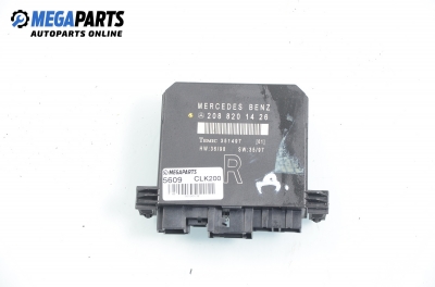 Door module for Mercedes-Benz CLK-Class 208 (C/A) 2.0 Kompressor, 192 hp, coupe automatic, 1999, position: right № A 208 820 14 26