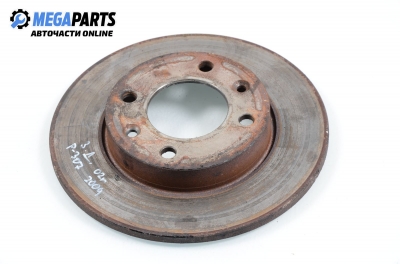 brake disc for Peugeot 307 2.0 HDI, 107 hp, 3 doors, 2002, position: rear - right